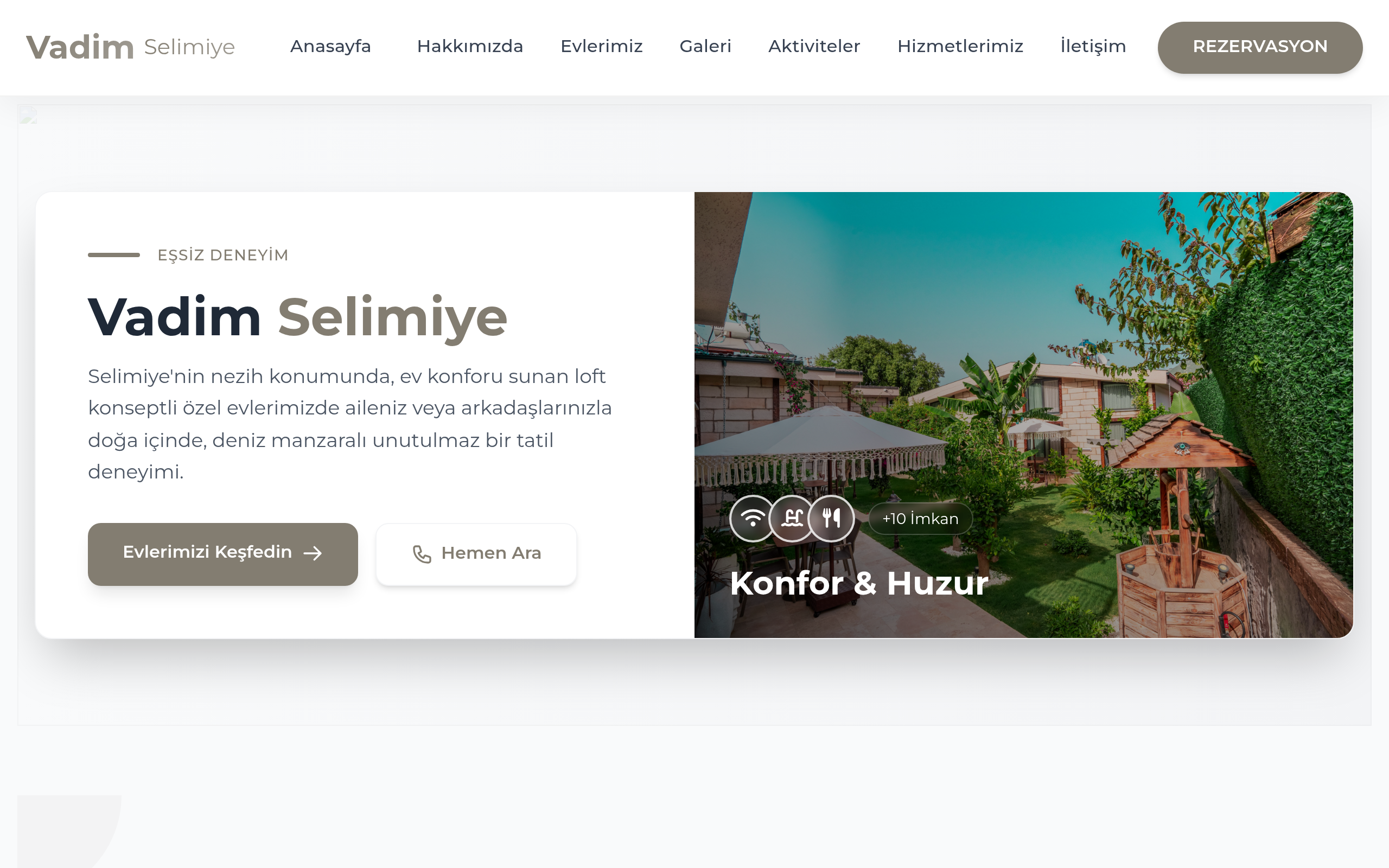 Vadim Selimiye — Loft Tatil Evleri